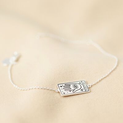 Fortune Tarot Armband in Silber