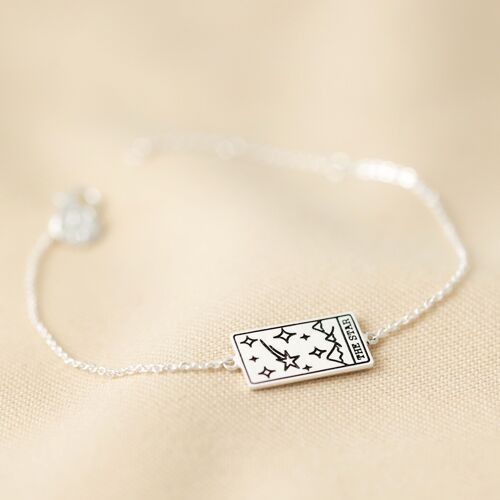 The Star Tarot Bracelet in Silver