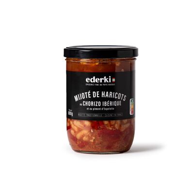 Frijoles guisados con chorizo 800g
