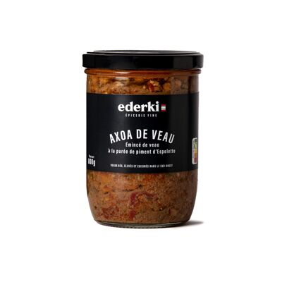 Ternera axoa (picada) con pimiento de Espelette 800g