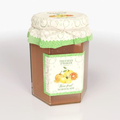 Freeman & Baker - Three Fruit Marmalade, Mini Jar (114g)