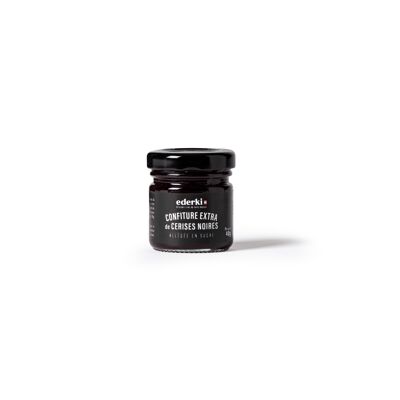 Mermelada de cereza negra artesanal 40g