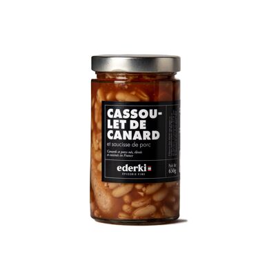 Cassoulet de canard et saucisse de porc