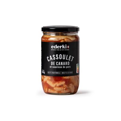 Cassoulet de pato y chorizo de cerdo