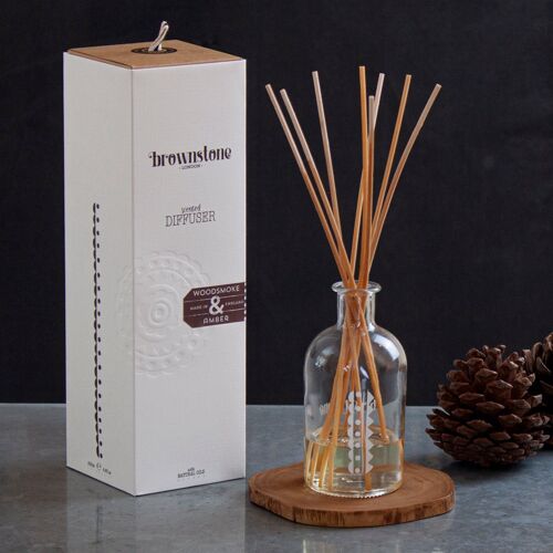 Woodsmoke & Amber Diffuser - 200ml