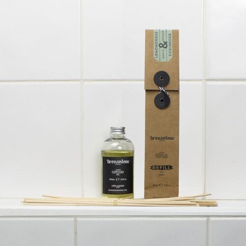 Lemongrass & Coriander Diffuser Refill - 200ml