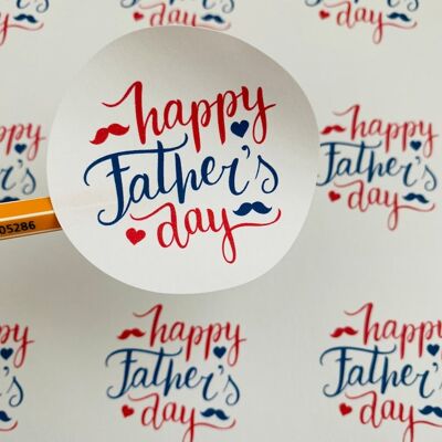 Fathers Day, Fathers Day Stickers, Fathers Day in the UK, Happy Fathers Day, Gifts for him, Stickers, Sticker sheet - 2 sheets (£5.50) , 862511659-5