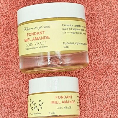 Fondant honey almond: the regenerating treatment - 50 ml - Face