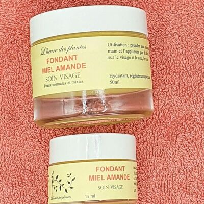 Fondant honey almond: the regenerating treatment - 15 ml - Face