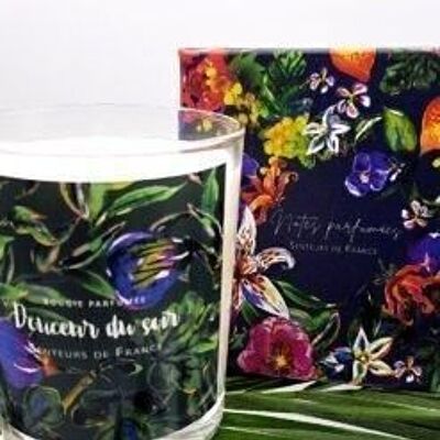 Floral fig scented candle “Douceur du Soir”