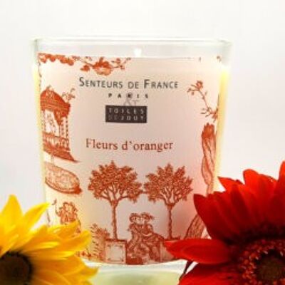 Toiles de Jouy scented candle orange blossom