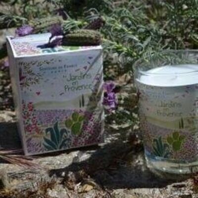 Provence Duftkerze mit Lavendel