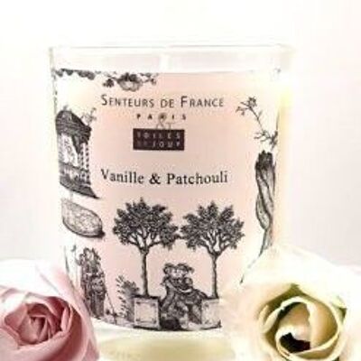 Toiles de Jouy Vanilla-Patchouli scented candle without box
