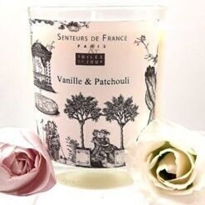 Bougie parfumée Toiles de Jouy Vanille-Patchouli sans coffret