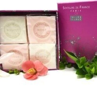 Rose and lily of the valley soap box