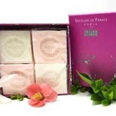 Rose and lily of the valley soap box
