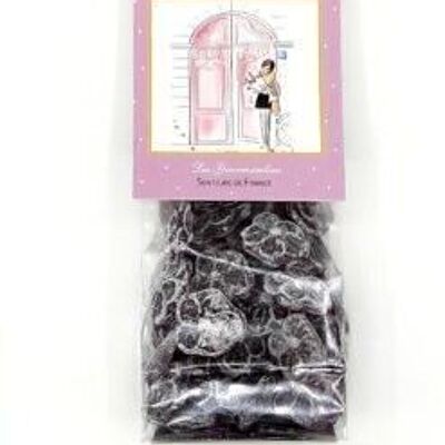 Traditional purple girly sweets