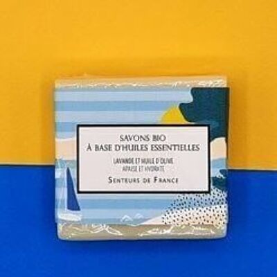 Savon bio lavande “mer”