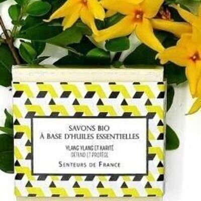 Savonnette bio huile essentielle Ylang Ylang