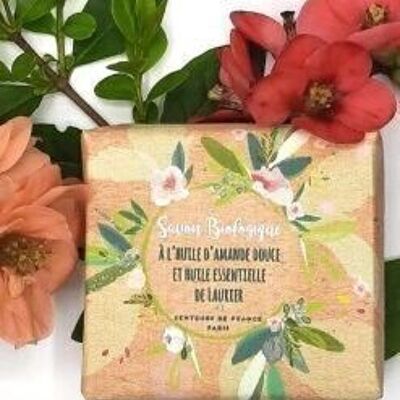 Laurel essential oil organic soap