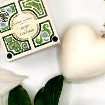 Lily of the valley heart soap