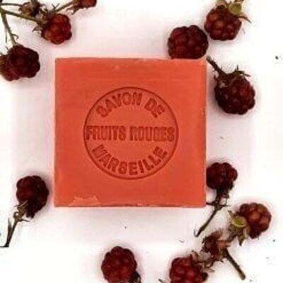 Marseille red fruit soap