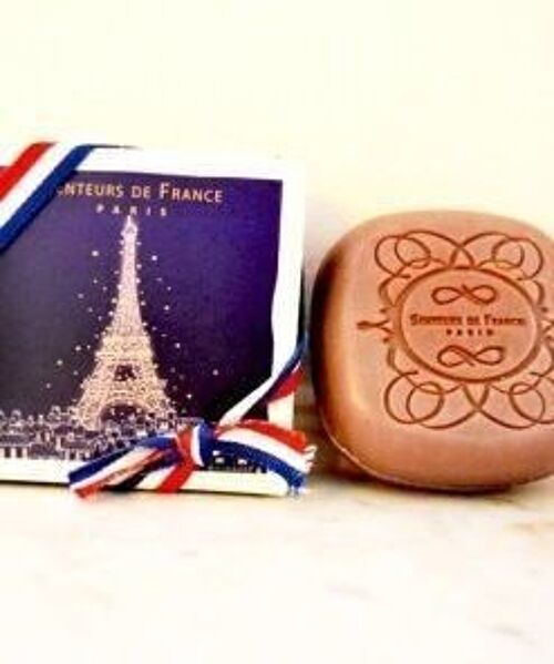 Savonnette parfumée ambre “Tour Eiffel”