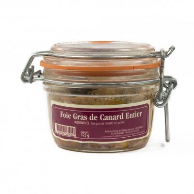 Verrine of whole foie gras 125g