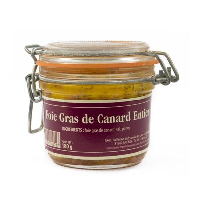 Verrine of whole foie gras 180g