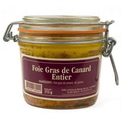Verrine de foie gras entero 315g