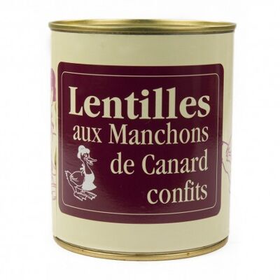 Lentilles aux manchons de canard confits - II