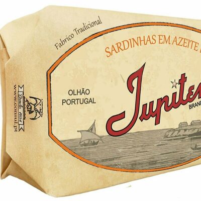 JUPITER - Sardines Entières Gourmandes à l'Huile d'Olive Bio - 120gr