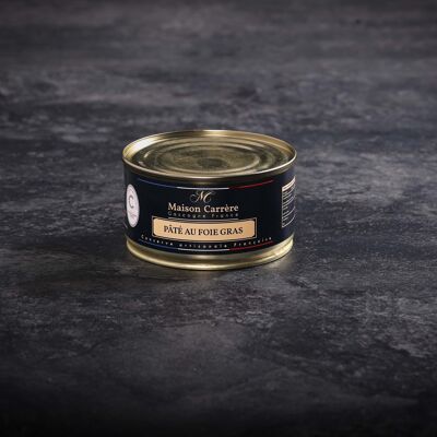 PÂTÉ AU FOIE GRAS (boîte métal) - 190g | REF 201653