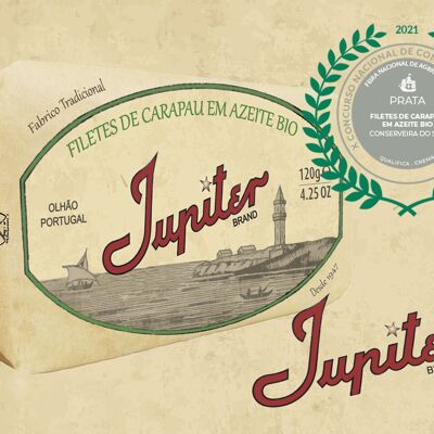 JUPITER - Gourmet Stöckerfilets in Bio-Olivenöl - 120gr
