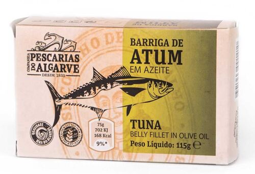 Companhia de Pescarias do Algarve - Tuna Belly / Ventresca in Olive Oil - 115gr