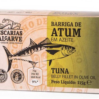 Companhia de Pescarias do Algarve - Ventresca de Atún / Ventresca en Aceite de Oliva - 115gr