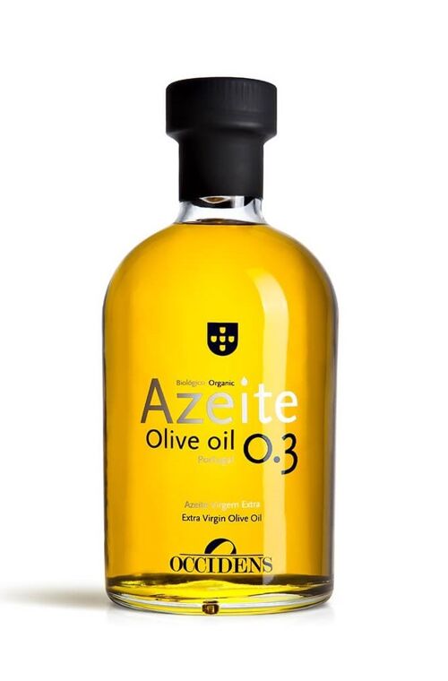 Occidens - 0.3 Extra Virgin Organic Olive Oil - 240ml glass bottle