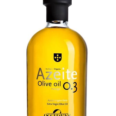 Occidens - 0.3 Huile d'Olive Extra Vierge Biologique - Bouteille en verre 240ml