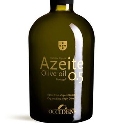 Occidens - 0.5 Aceite de Oliva Virgen Extra Ecológico - Botella de vidrio 240ml