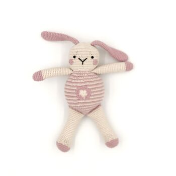 Jouet pour bébé Motif lapin – fleur 6