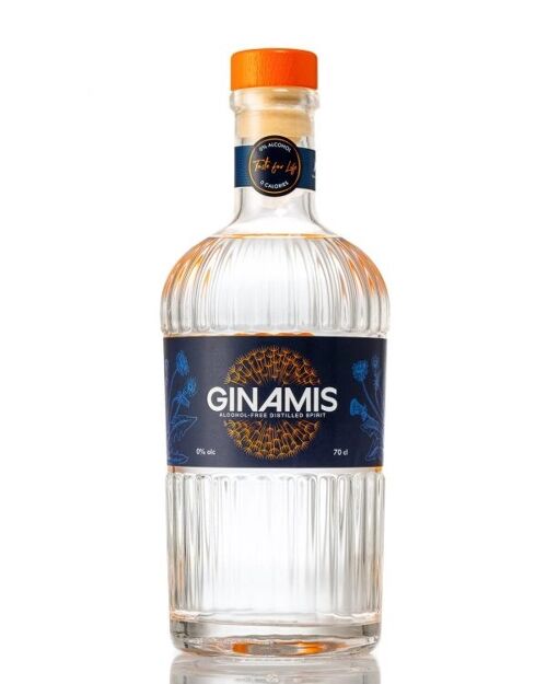 Alcohol-free gin, GINAMIS 0,70l with free tonic