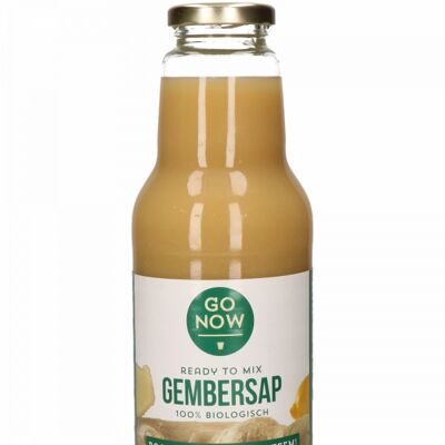 Ginger juice organic, 0.75l GoNow