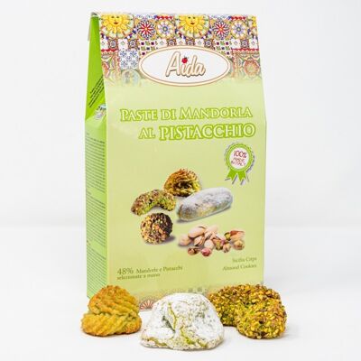 Mixed Pistachio Almond Paste, 200g box