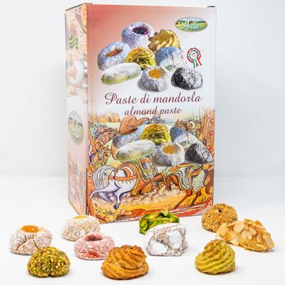 Assorted almond paste, 2 kg box
