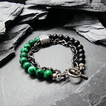 Mighty Odin - Moitié Noir / Moitié Malachite 1