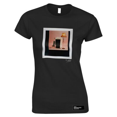 T-shirt da donna 3 Imaginary Boys Polaroid a prova di installazione 2 (MG), nera