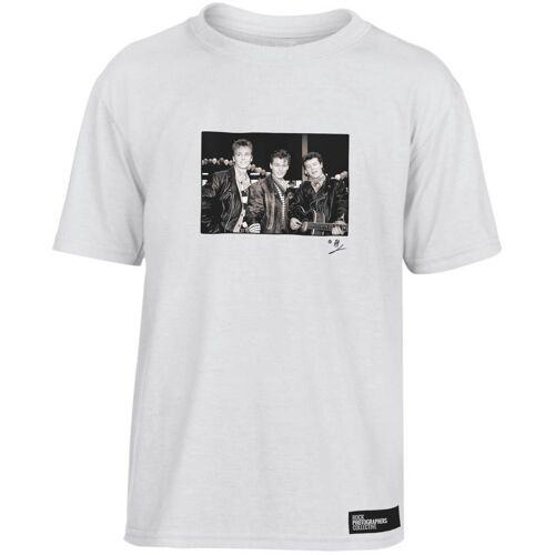 A-ha band portrait 1988 Kids' T-Shirt , White