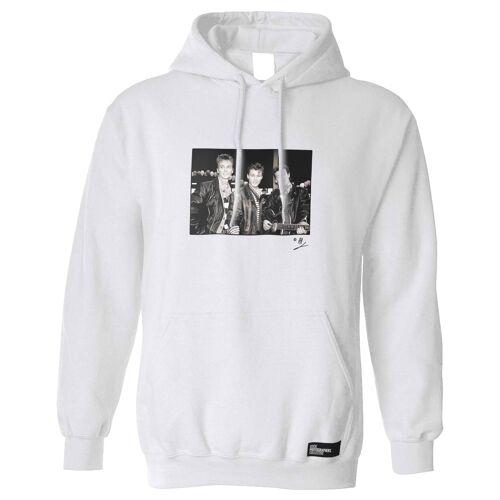 A-ha, band portrait, 1988, AP Hoodie , White