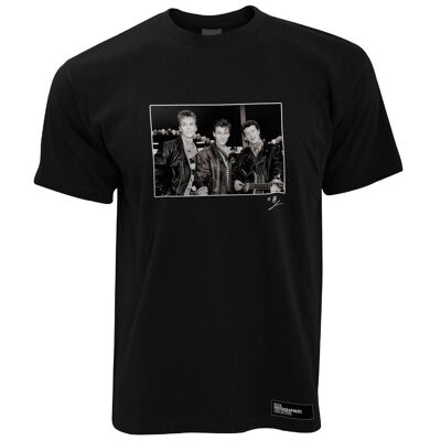 A-ha, retrato de la banda, 1988, AP Camiseta para hombre, negra