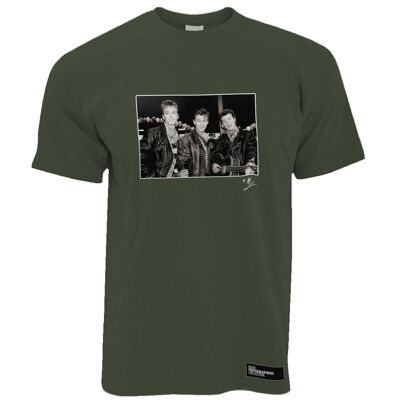 A-ha, Bandportrait, 1988, AP Herren T-Shirt, Grün